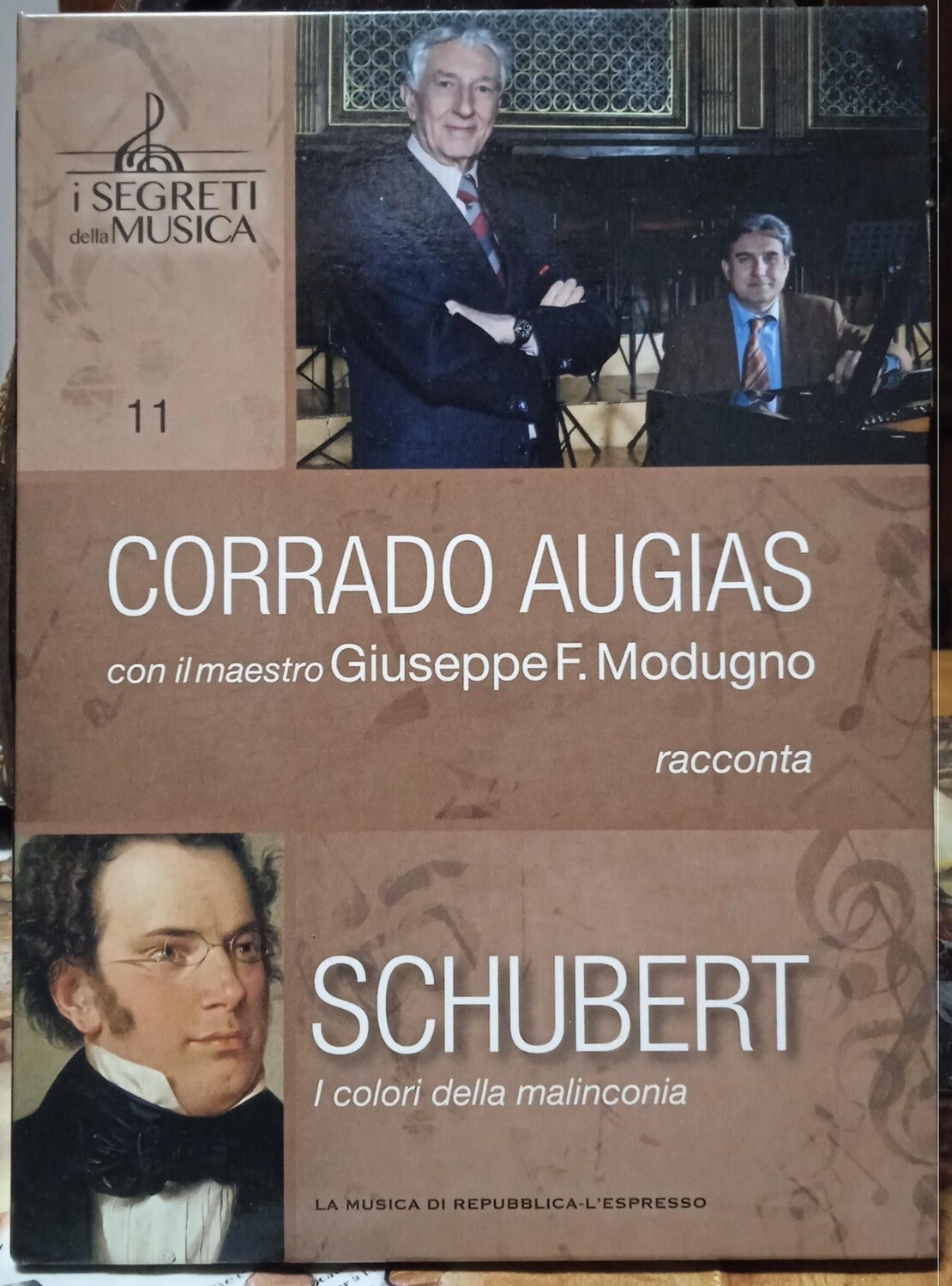 TeknoFilm -  DVD – Corrado Augias: I segreti della musica Vol. 11 - SCHUBERT (2012) - REPUBBLICA/L'ESPRESSO