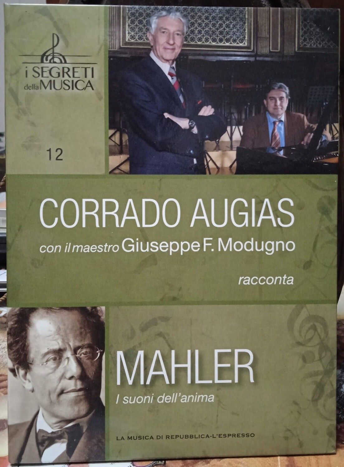 TeknoFilm -  DVD – Corrado Augias: I segreti della musica Vol. 12 - MAHLER (2012) - REPUBBLICA/L'ESPRESSO