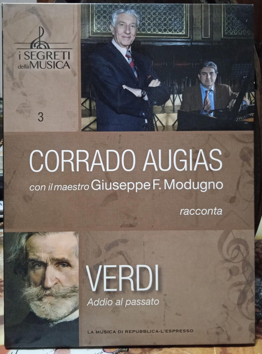 TeknoFilm -  DVD – Corrado Augias: I segreti della musica Vol. 03 - VERDI (2012) - REPUBBLICA/L'ESPRESSO
