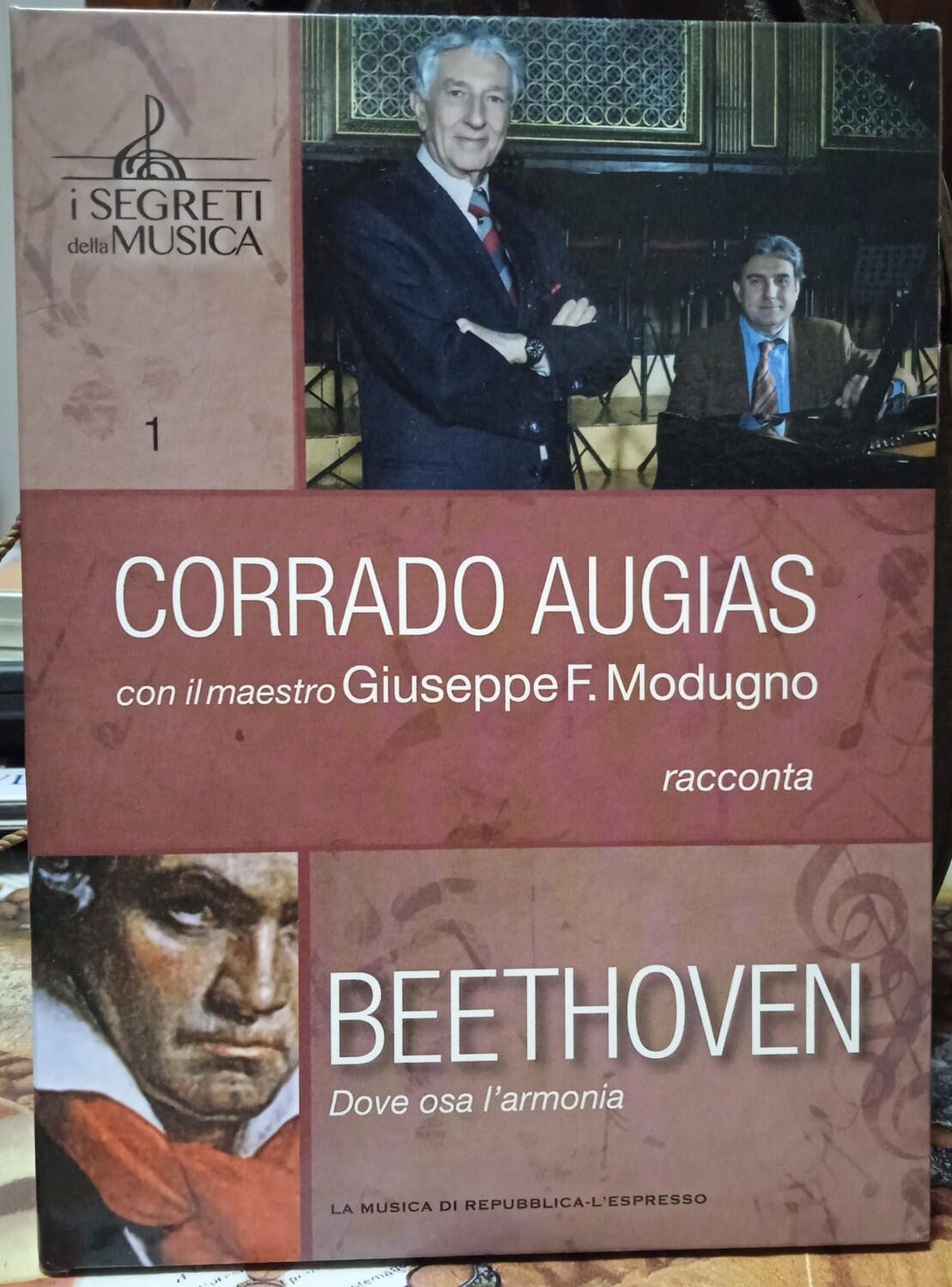 TeknoFilm -  DVD – Corrado Augias: I segreti della musica Vol. 01 - BEETHOVEN (2012) - REPUBBLICA/L'ESPRESSO
