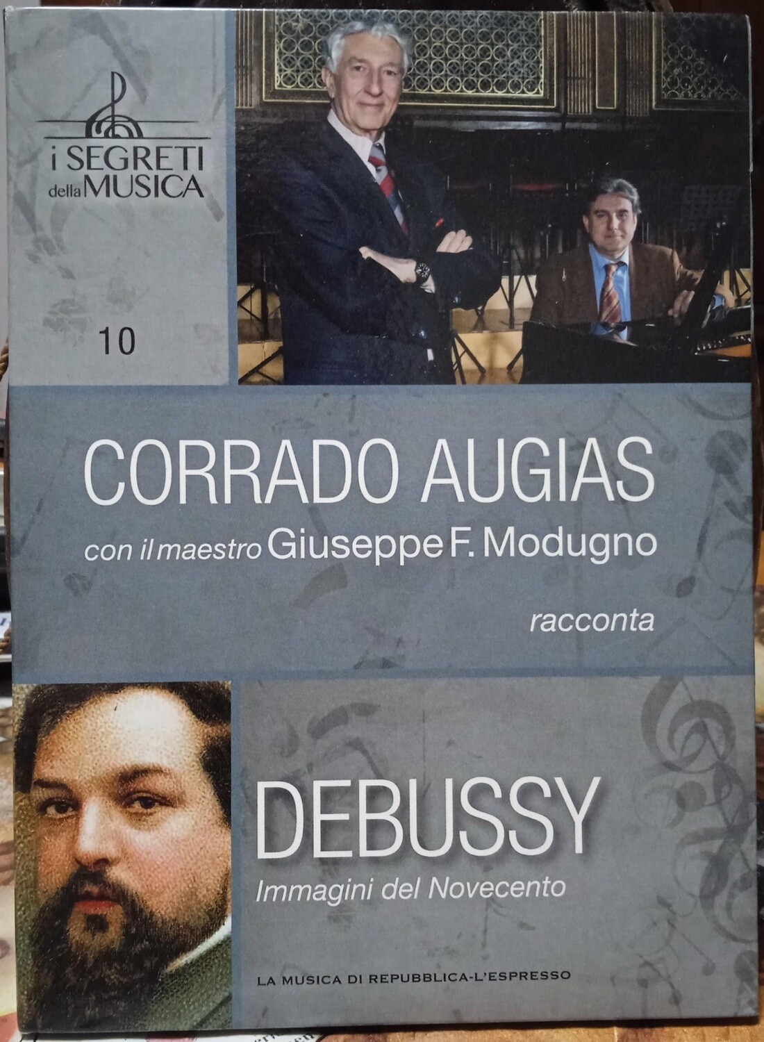 TeknoFilm -  DVD – Corrado Augias: I segreti della musica Vol. 10 - DEBUSSY (2012) - REPUBBLICA/L'ESPRESSO