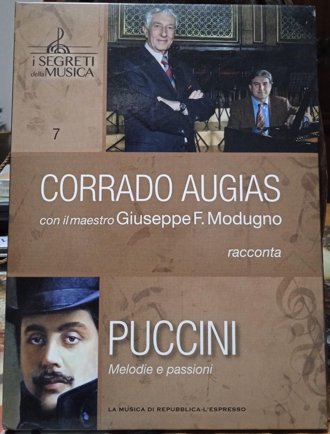 TeknoFilm -  DVD – Corrado Augias: I segreti della musica Vol. 07 - PUCCINI (2012) - REPUBBLICA/L'ESPRESSO