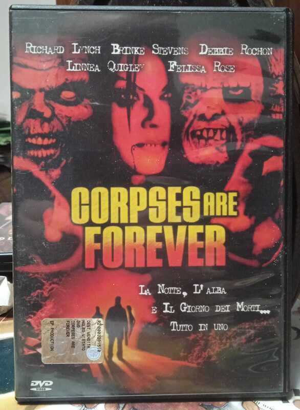 TeknoFilm -  DVD (Lingua Italiana) – CORPSES ARE FOREVER di Jose Prendes (2003) - EP PRODUCTIONS