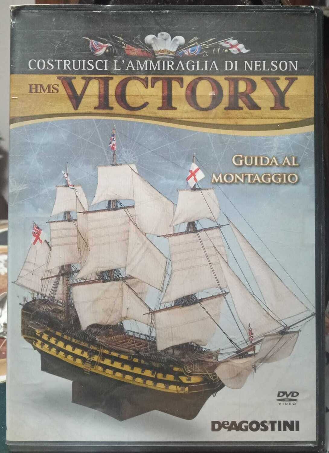 TeknoFilm -  DVD – COSTRUISCI L'AMMIRAGLIA DI NELSON - HMS VICTORY - Guida al montaggio (2010) - DE AGOSTINI
