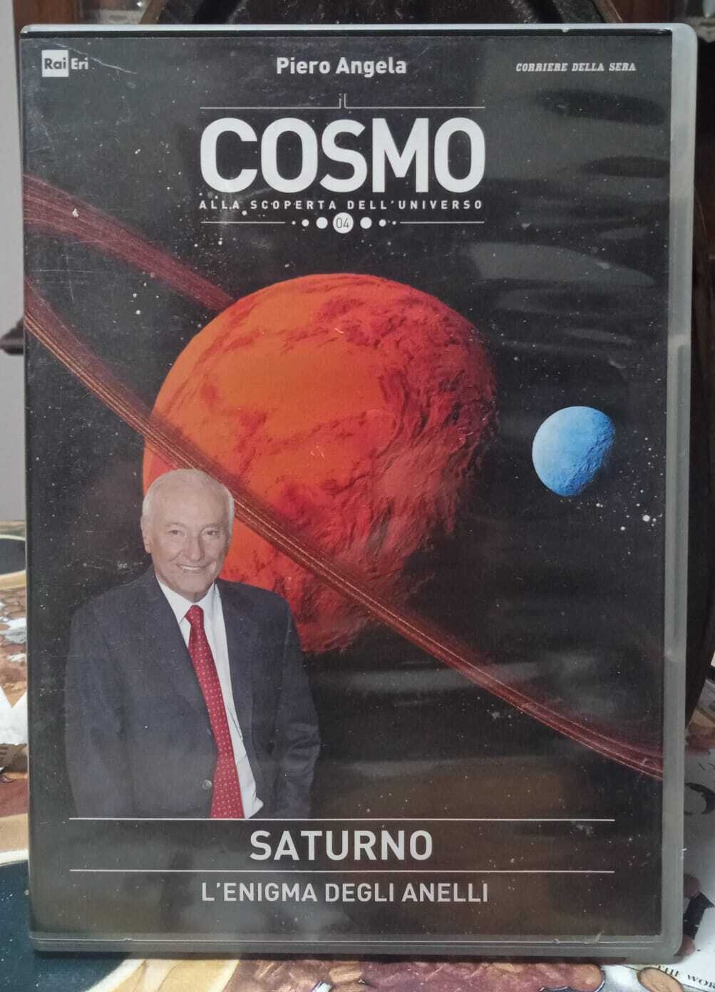 TeknoFilm - DVD – Piero Angela COSMO Vol. 04 - SATURNO - L'ENIGMA DEGLI ANELLI (2010) - CORRIERE DELLA SERA
