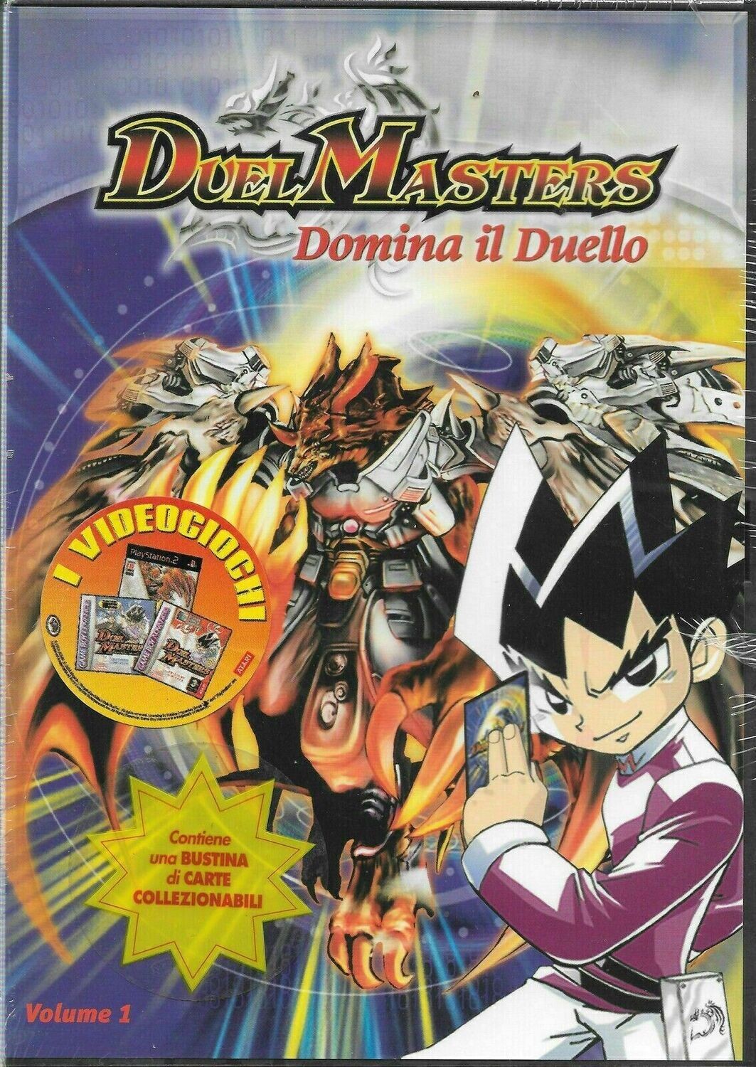 TeknoFilm - DVD + Cards + Booklet – DUEL MASTERS Vol. 01 - DOMINA IL DUELLO (2005) - PARAMOUNT