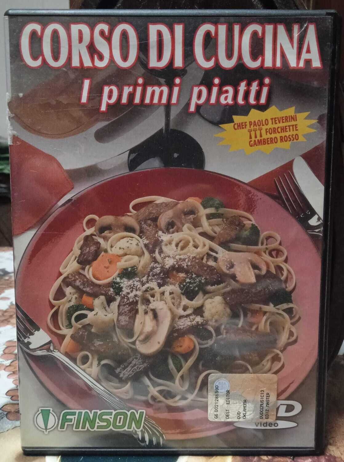 TeknoFilm -  DVD – CORSO DI CUCINA - I PRIMI PIATTI con Chef Paolo Taverini (2005) - FINSON