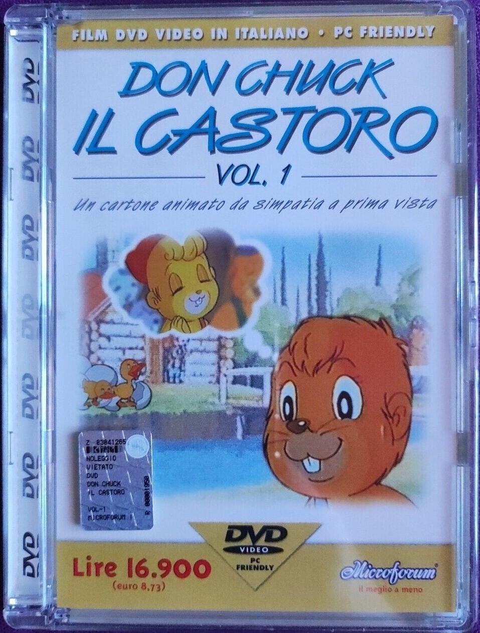 TeknoFilm - DVD – DON CHUCK IL CASTORO Vol 1 (Super Jewel Case) 2000 - MICROFORUM