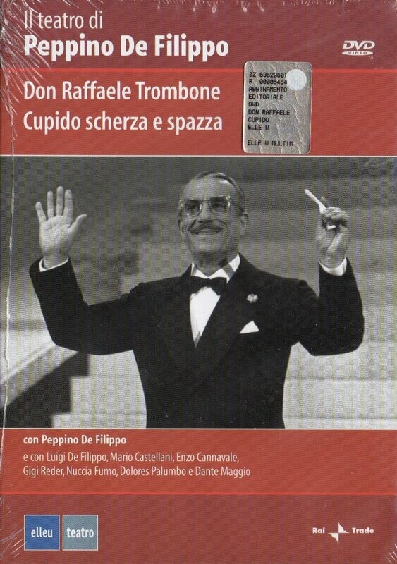 TeknoFilm - 2 DVD - DON RAFFAELE 'O TROMBONE + CUPIDO SCHERZA E SPAZZA di Romolo Siena (1959) - ELLE U MULTIMEDIA
