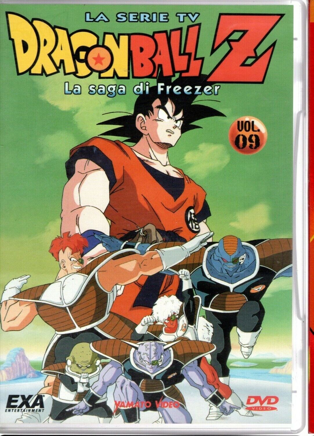 TeknoFilm - DVD – DRAGON BALL Z - LA SAGA DI FREEZER Vol. 09 di Daisuke Nishio (1989) - EXA