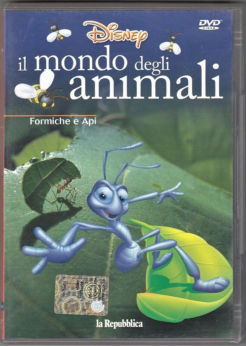 TeknoFilm - DVD – WALT DISNEY: IL MONDO DEGLI ANIMALI Vol. 10 - FORMICHE E API (2010) - REPUBBLICA/L'ESPRESSO