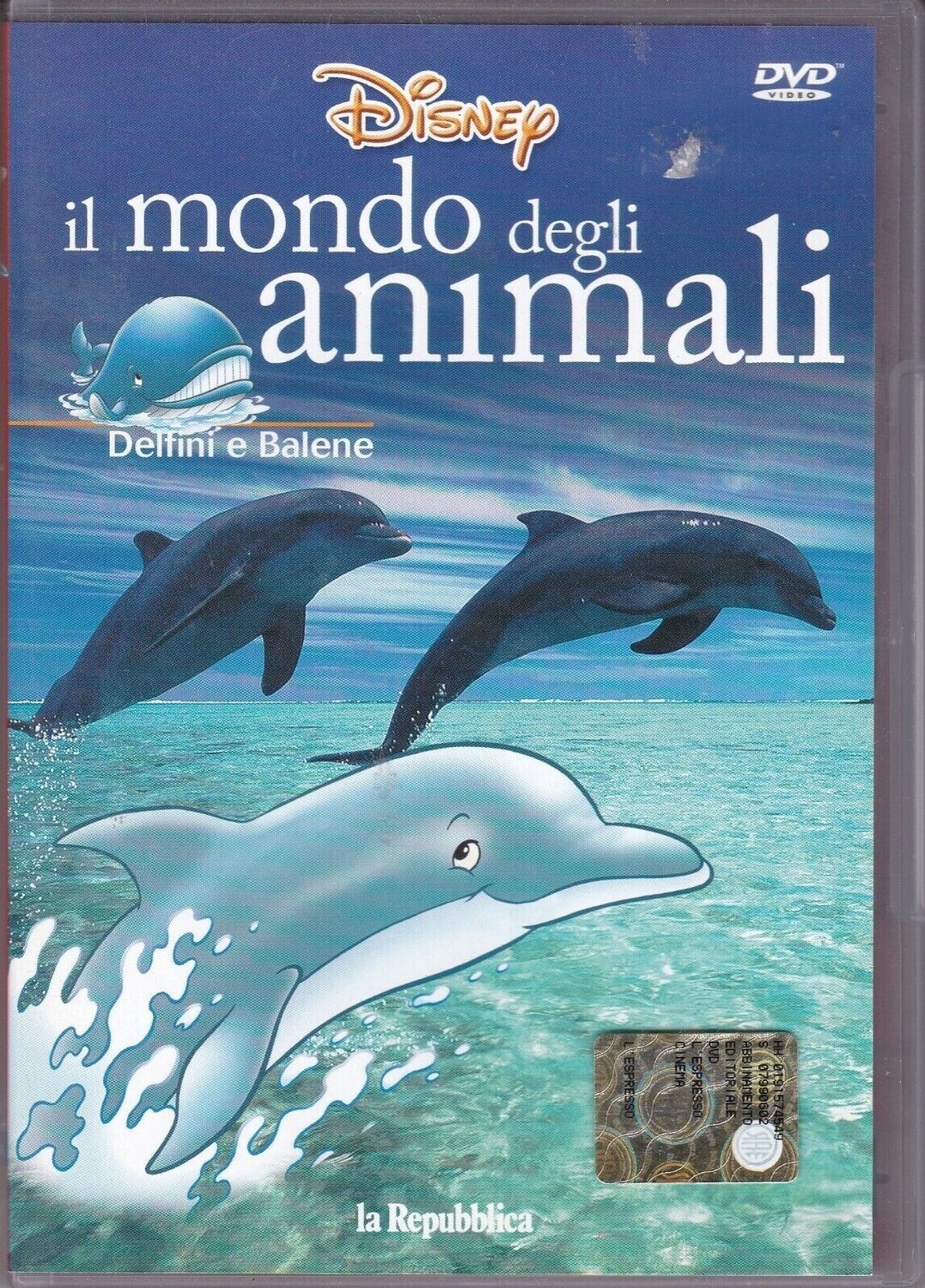 TeknoFilm - DVD – WALT DISNEY: IL MONDO DEGLI ANIMALI Vol. 07 - DELFINI E BALENE  (2010) - REPUBBLICA/L'ESPRESSO