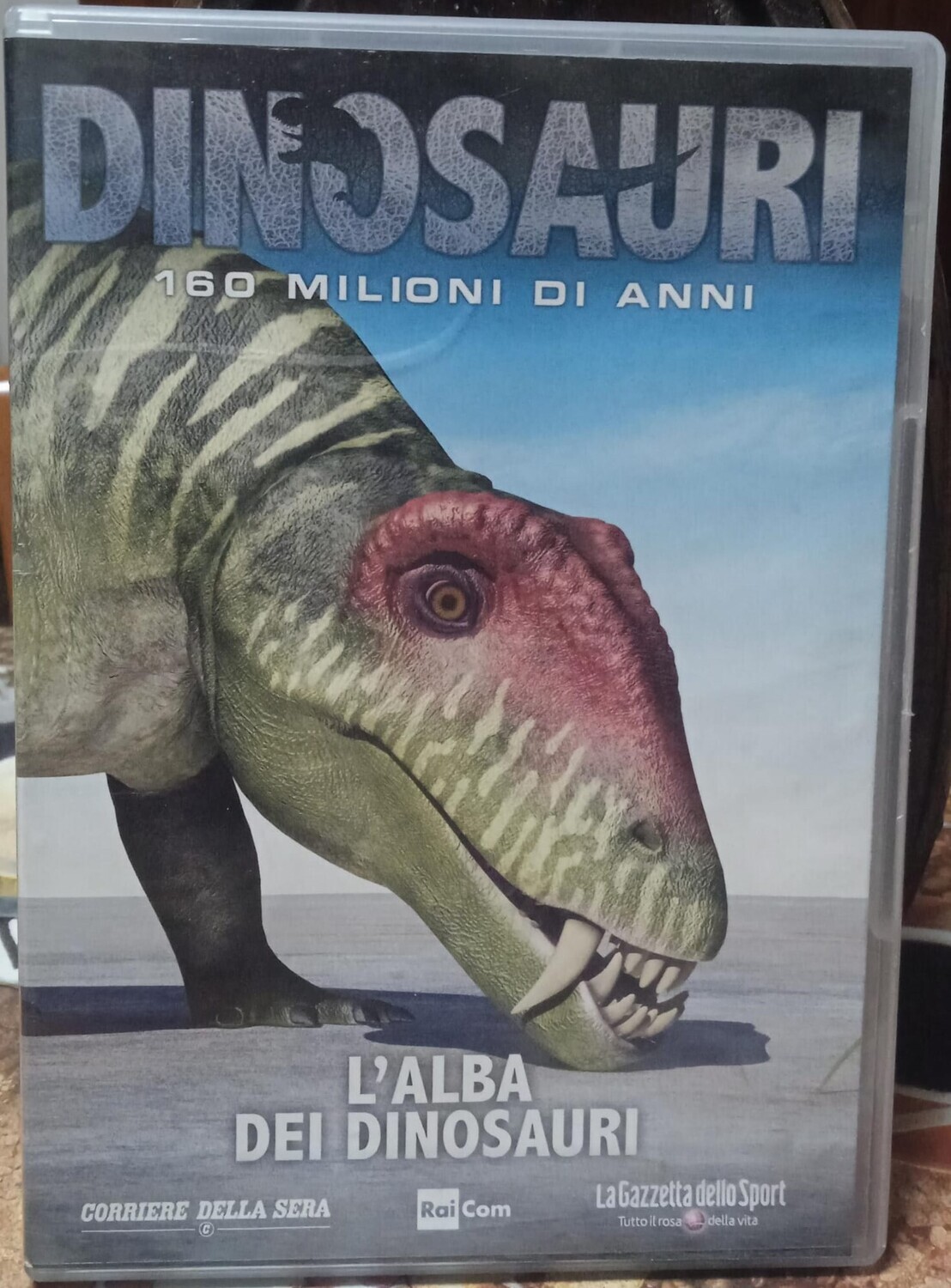 TeknoFilm - DVD - DINOSAURI: 160 milioni di anni fa Vol. 02 - L'ALBA DEI DINOSAURI (2010) - GAZZETTA DELLO SPORT