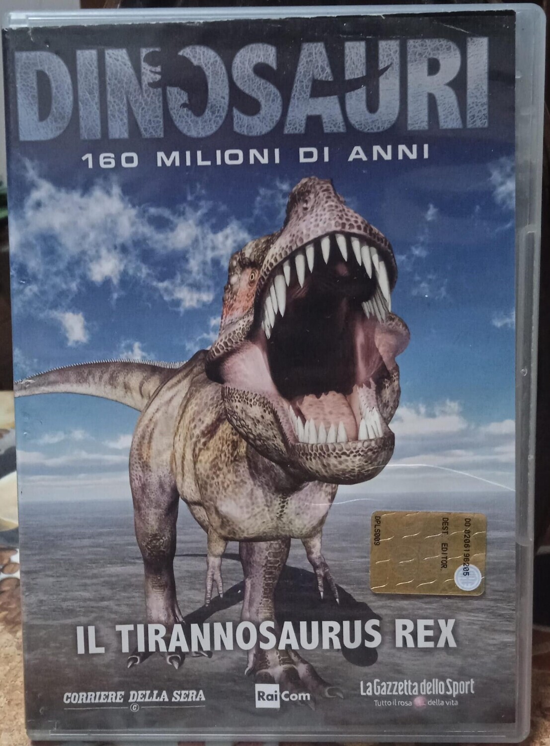 TeknoFilm - DVD - DINOSAURI: 160 milioni di anni fa Vol. 04 - IL TIRANNOSAURUS REX (2010) - GAZZETTA DELLO SPORT