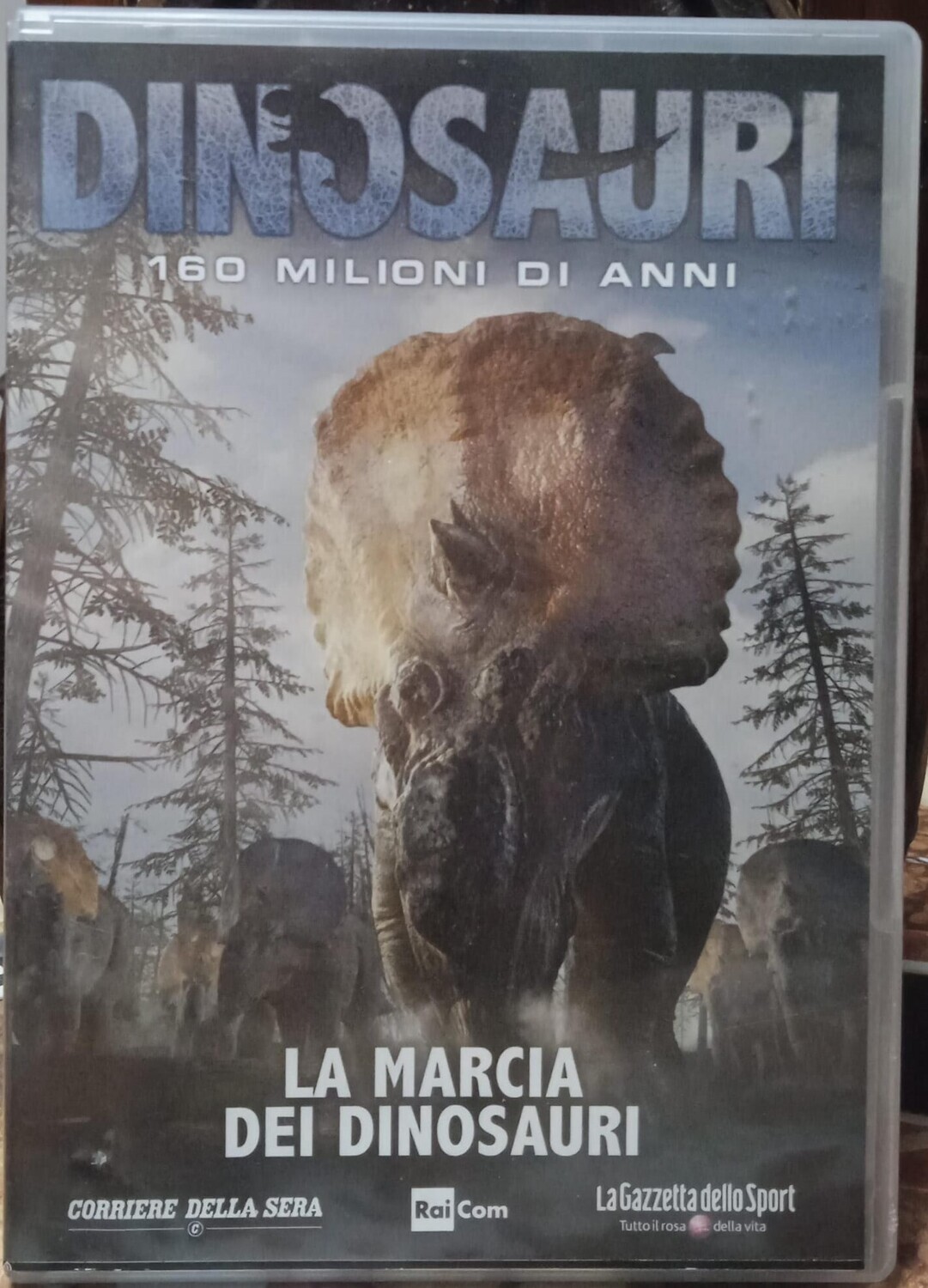 TeknoFilm - DVD - DINOSAURI: 160 milioni di anni fa Vol. 01 - LA MARCIA DEI DINOSAURI (2010) - GAZZETTA DELLO SPORT