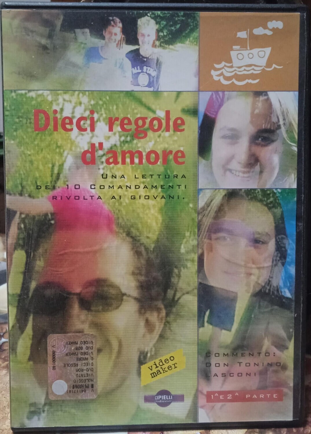 TeknoFilm - DVD – DIECI REGOLE D'AMORE - UNA LETTURA DEI DIECI COMANDAMENTI RIVOLTA AI GIOVANI (Don Tonino Lasconi) di Graziano Del Maso (2004) - VIDEOMAKER