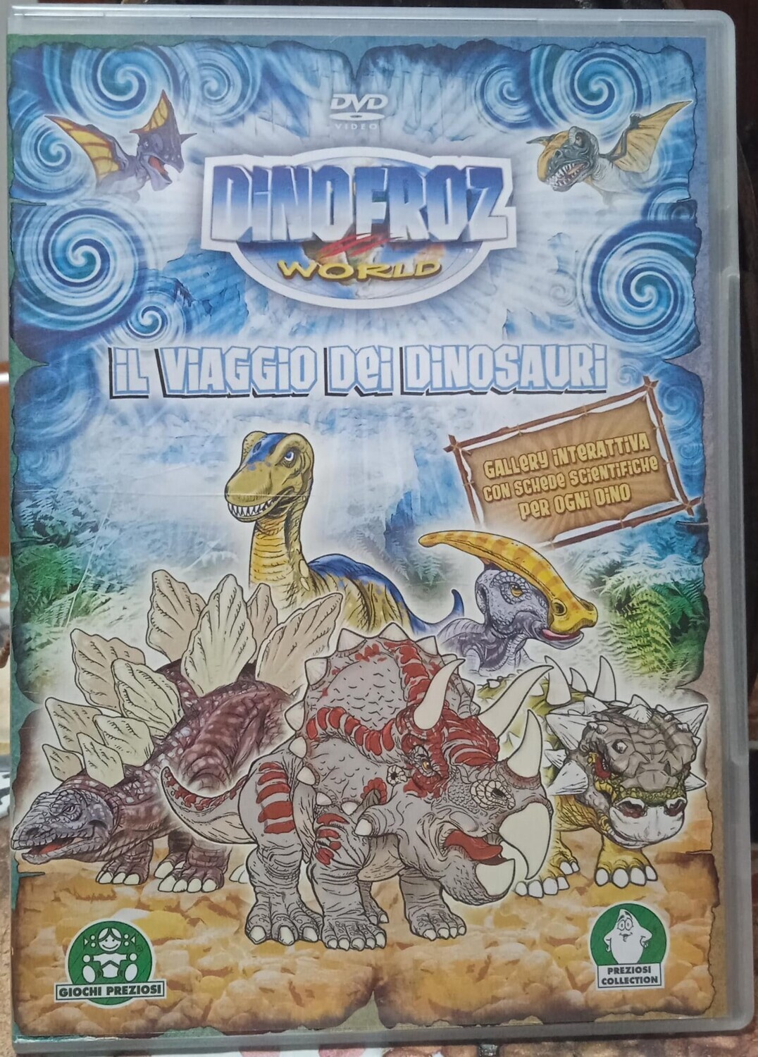 TeknoFilm - DVD – DINOFROZ WORLD - IL VIAGGIO DEI DINOSAURI (Versione slim) (2008) - GRANI & PATNERS
