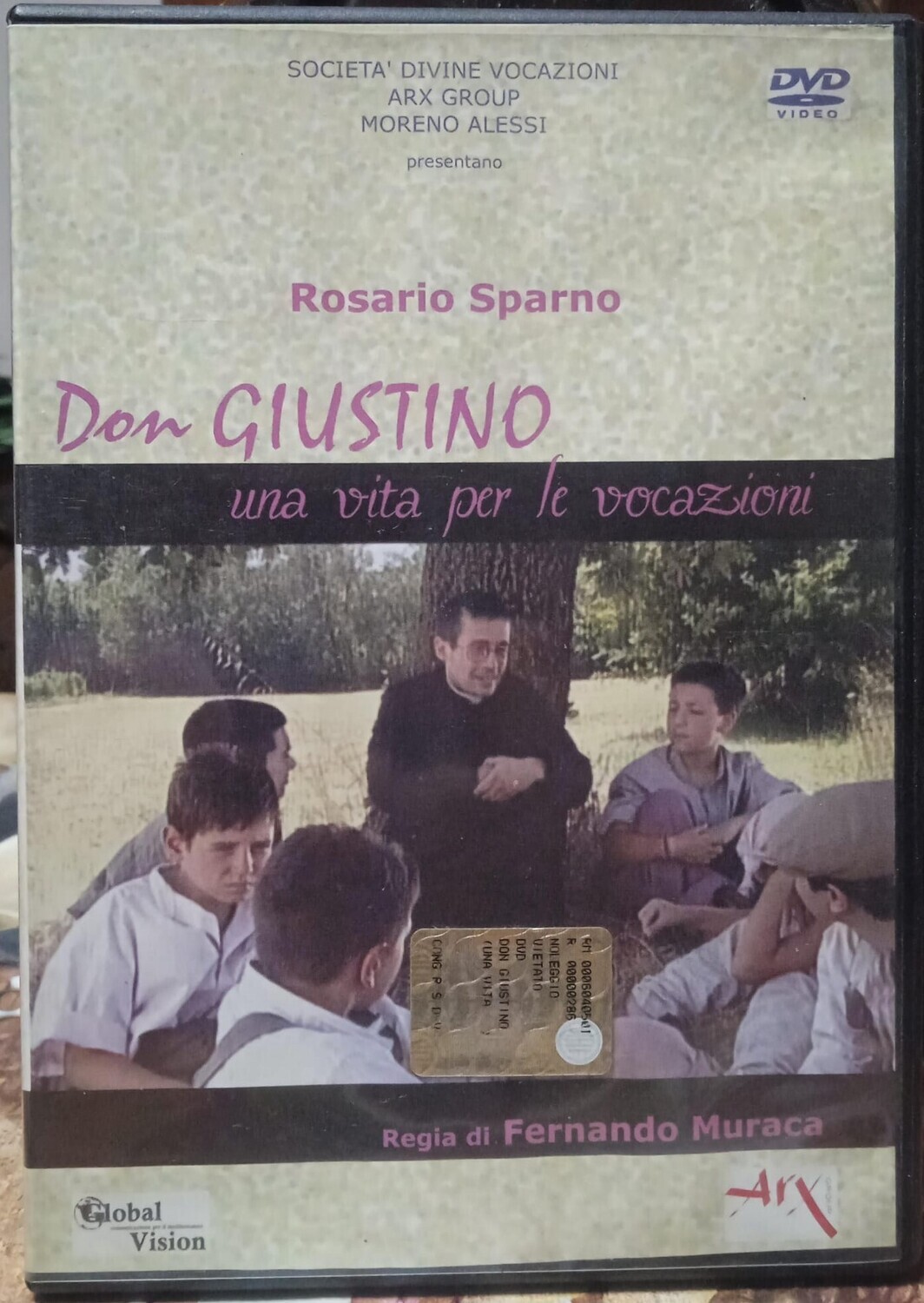 TeknoFilm - DVD – DON GIUSTINO - UNA VITA PER LE VOCAZIONI di Fernando Muraca (2005) - GLOBAL VISION