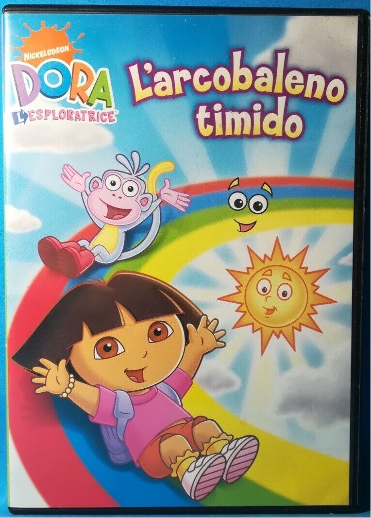TeknoFilm - DVD - DORA L'ESPLORATRICE - L'ARCOBALENO TIMIDO (4 Episodi) di Katie McWane, Allan Jacobsen (2007) - PARAMOUNT