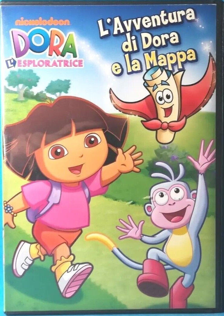 TeknoFilm - DVD - DORA L'ESPLORATRICE - L'AVVENTURA DI DORA E LA MAPPA (4 Episodi) di Katie McWane, Allan Jacobsen (2007) - PARAMOUNT