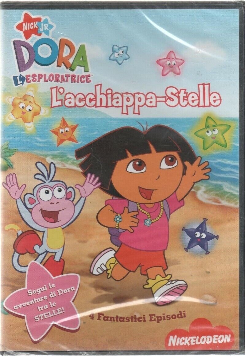 TeknoFilm - DVD - DORA L'ESPLORATRICE - L'ACCHIAPPA-STELLE (4 Episodi) di Katie McWane, Allan Jacobsen (2007) - PARAMOUNT
