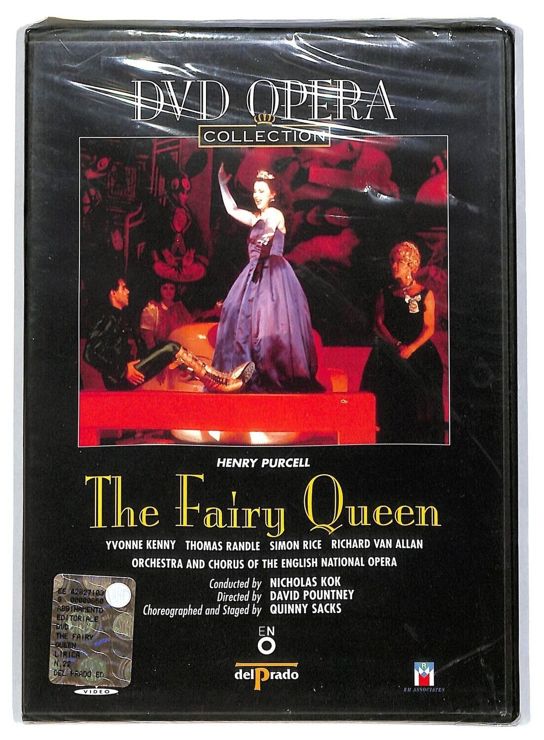 TeknoFilm - DVD – DVD Opera Collection - HENRI PURCELL - THE FAIRY QUEEN - Chorus and orhestra of the English national opera di David Pountney (1995) - DEL PRADO