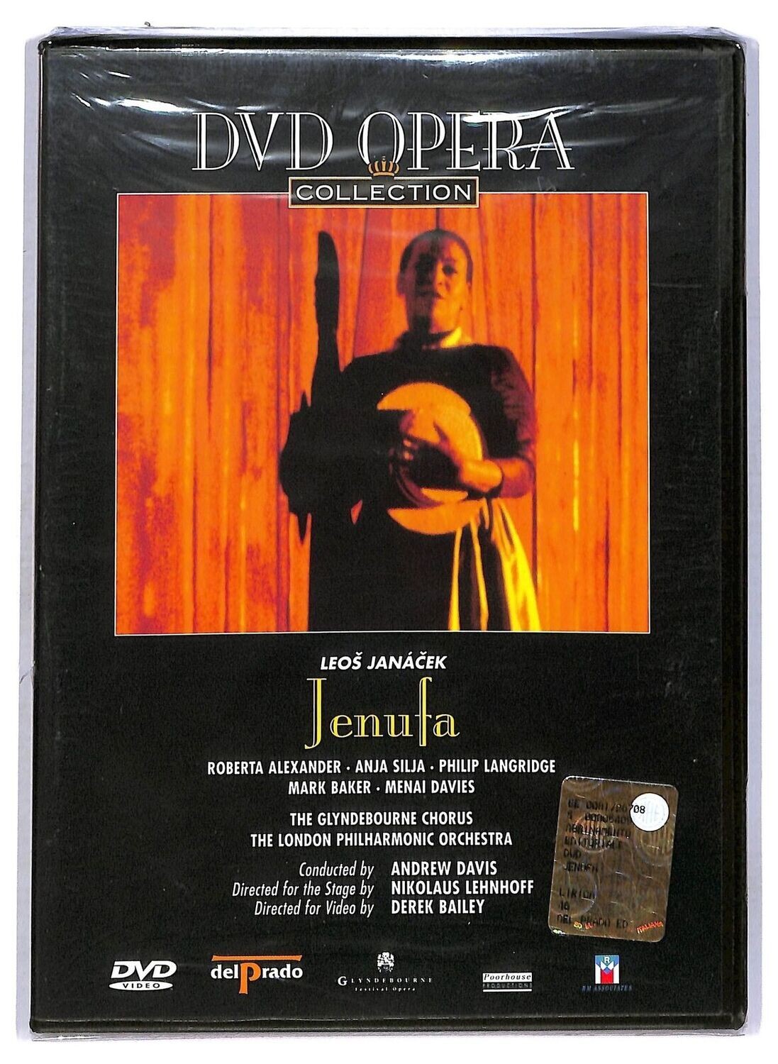 TeknoFilm - DVD – DVD Opera Collection - LEOS JANACEK - JENUFA - The London philarmonic orchestra di Derek Bailey (1989) - DEL PRADO