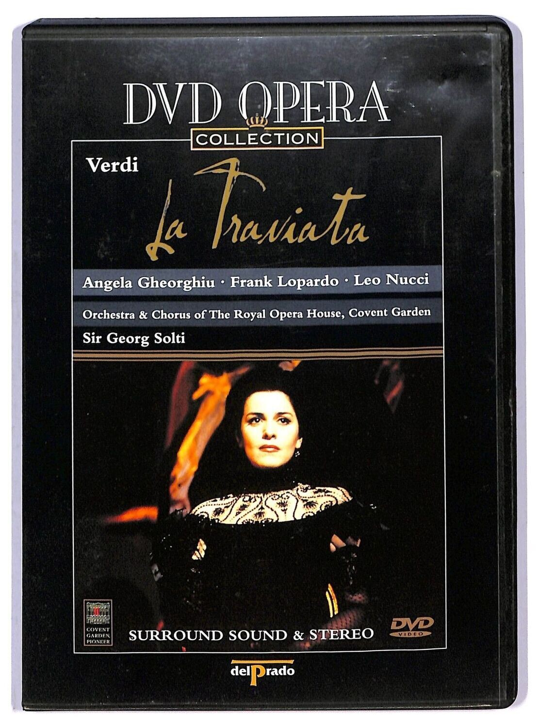 TeknoFilm - DVD (NTSC) – DVD Opera Collection - GIUSEPPE VERDI - LA TRAVIATA - Chorus and orhestra of the royal opera house di Humphrey Burton (1994) - DEL PRADO