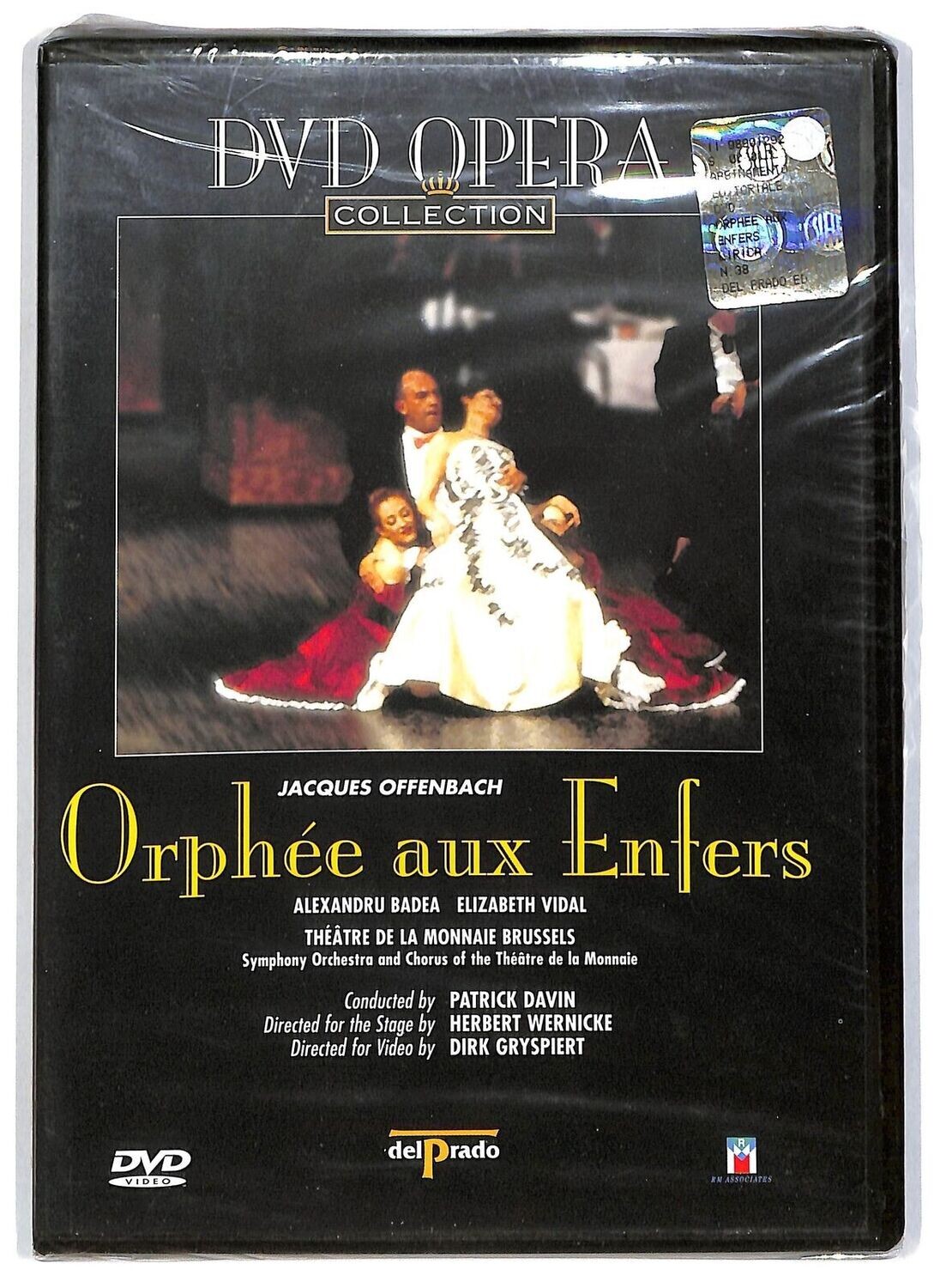 TeknoFilm - DVD – DVD Opera Collection - JACQUES OFFENBACH - ORPHEE AUX ENFERS - Theatre de la Monnaie Brussels di Dirk Gryspeirt (1997) - DEL PRADO