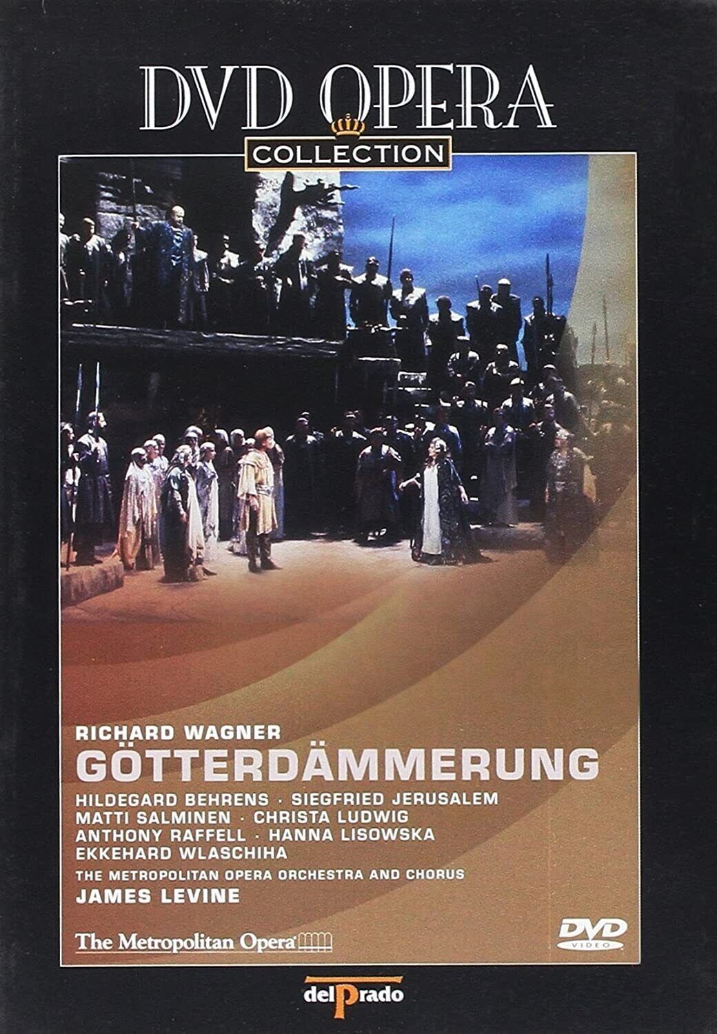 TeknoFilm - DVD (NTSC) – DVD Opera Collection - RICHARD WAGNER - GOTTERDAMMERUNG (I) - Chorus and orhestra of the Metropolitan opera di Brian Large (1990) - DEL PRADO