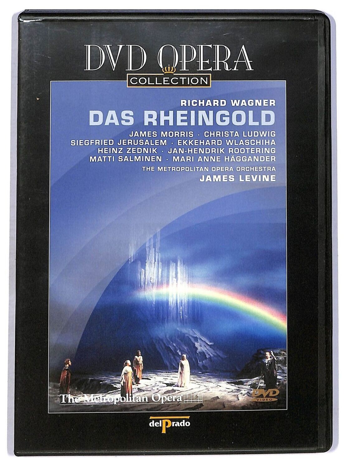 TeknoFilm - DVD (NTSC) – DVD Opera Collection - RICHARD WAGNER - DAS RHEINGOLD - Chorus and orhestra of the Metropolitan opera di Brian Large (1990) - DEL PRADO