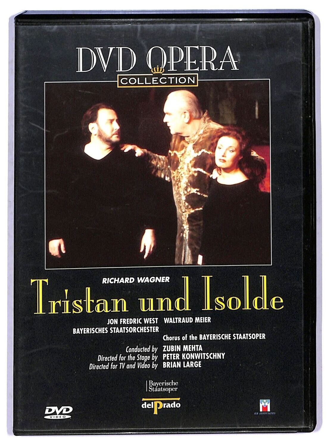 TeknoFilm - DVD – DVD Opera Collection - TRISTAN UND ISOLDE (II) - Chorus and staatsorchestrer of the Bayerische di Brian Large (1999) - DEL PRADO