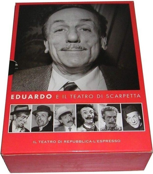 TeknoFilm - 6 DVD – EDUARDO E IL TEATRO DI SCARPETTA di Eduardo De Filippo (2010) - REPUBBLICA/L'ESPRESSO