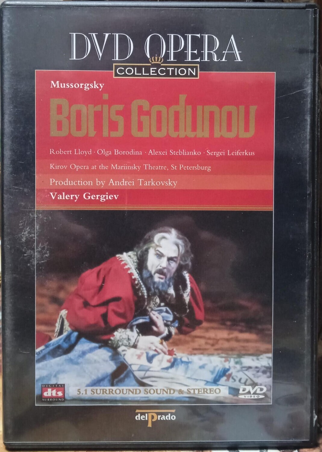TeknoFilm - DVD (NTSC) – DVD Opera Collection - MUSSORGSKY - BORIS GODUNOV (II) - The Royal opera house di Humprhery Burton (1990) - DEL PRADO