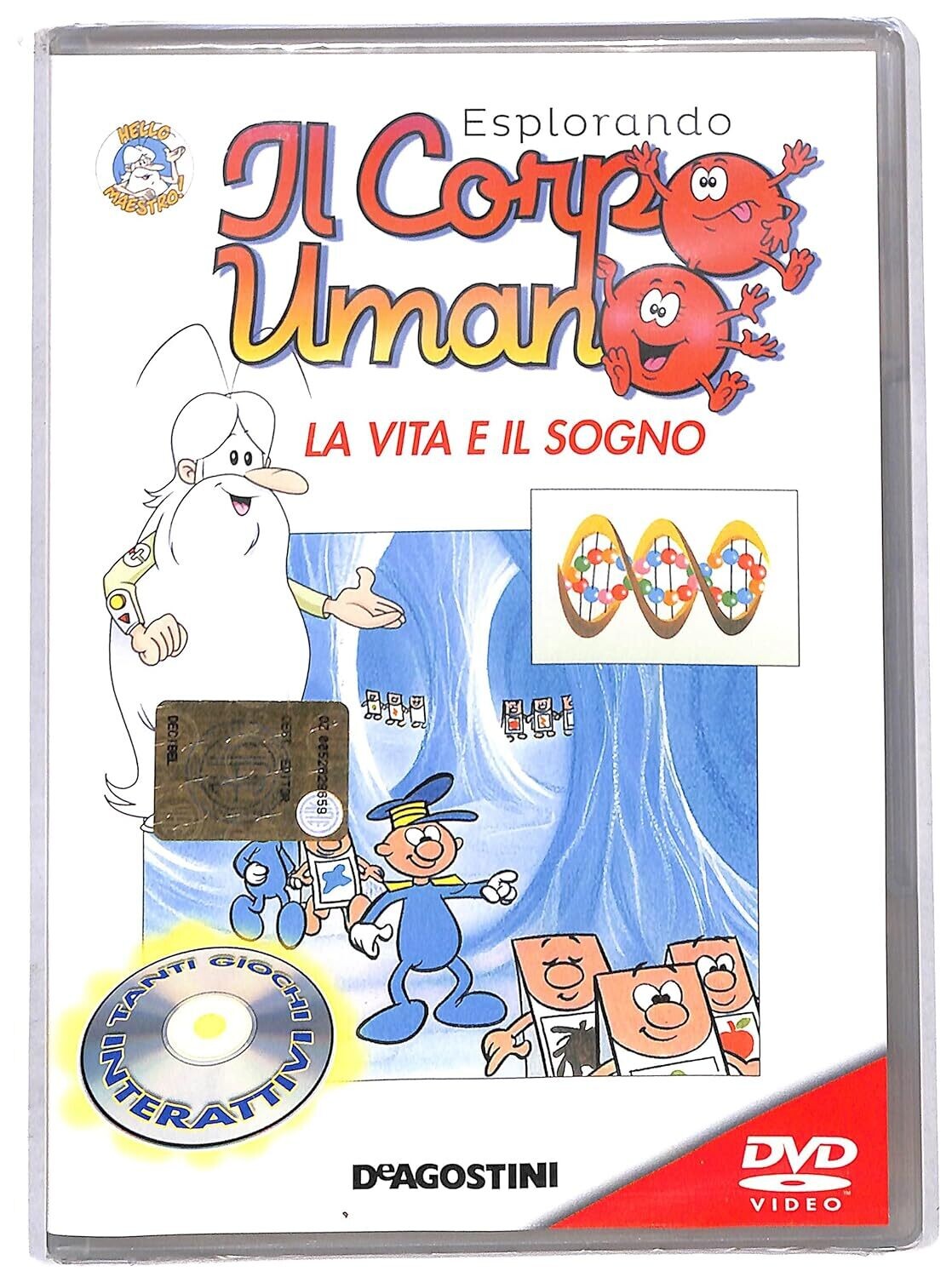 TeknoFilm – DVD – ESPLORANDO IL CORPO UMANO Vol. 22 - LA VITA E IL SOGNO (1989) - DE AGOSTINI
