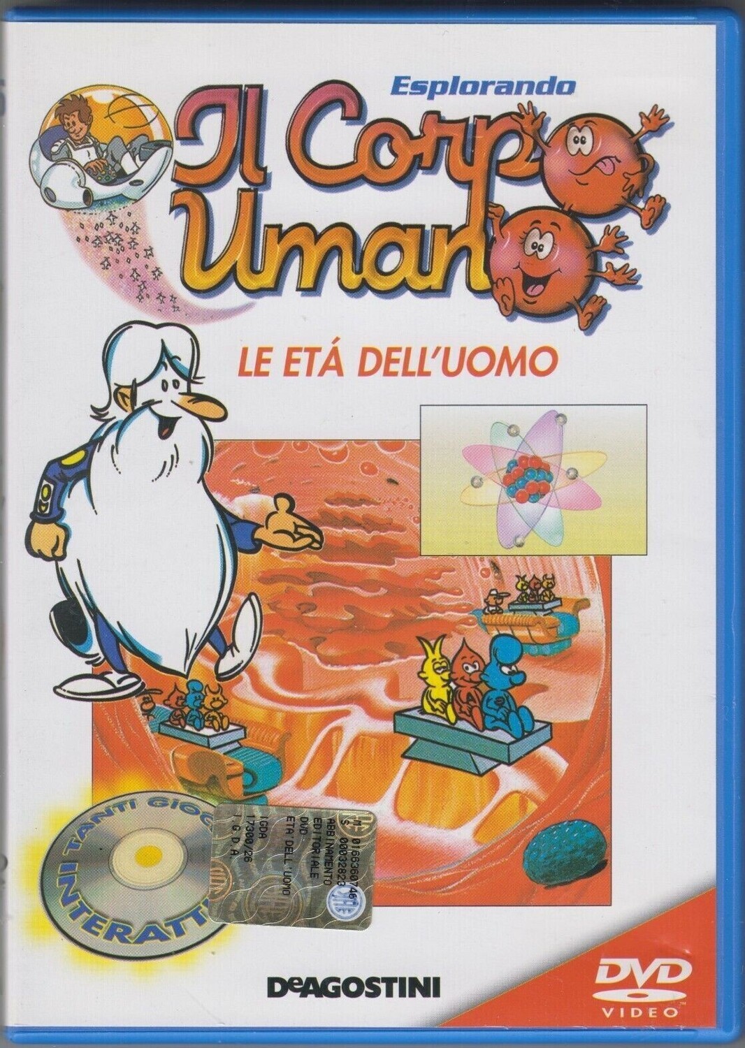 TeknoFilm - DVD – ESPLORANDO IL CORPO UMANO Vol. 26 - LE ETA' DELL'UOMO (1989) - DE AGOSTINI