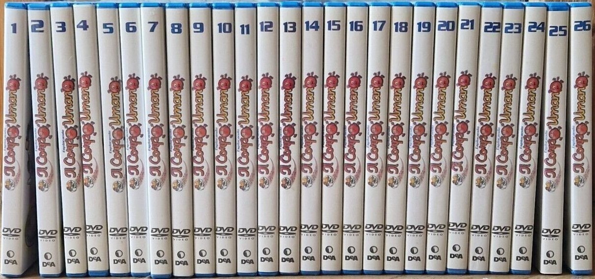 TeknoFilm - 26 DVD (Opera completa) - ESPLORANDO IL CORPO UMANO (1989) - DE AGOSTINI