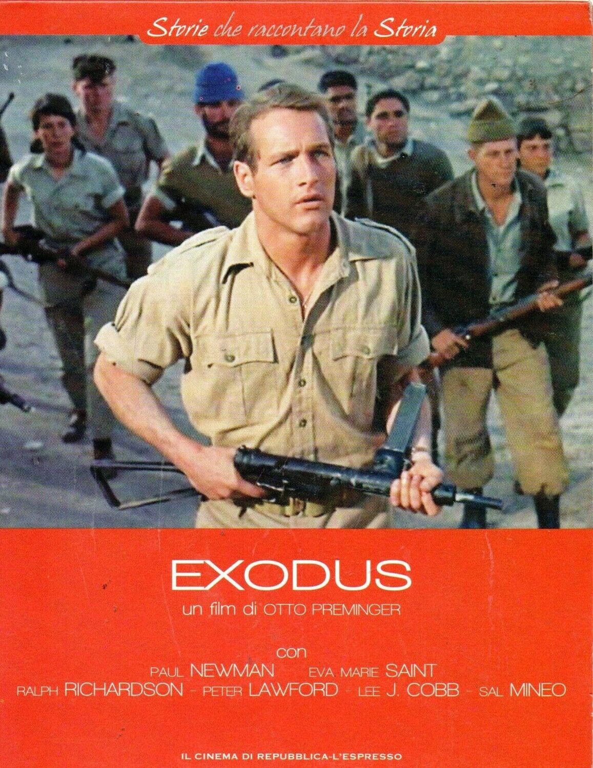 TeknoFilm - DVD – EXODUS di Otto Preminger (1960) - REPUBBLICA/L'ESPRESSO