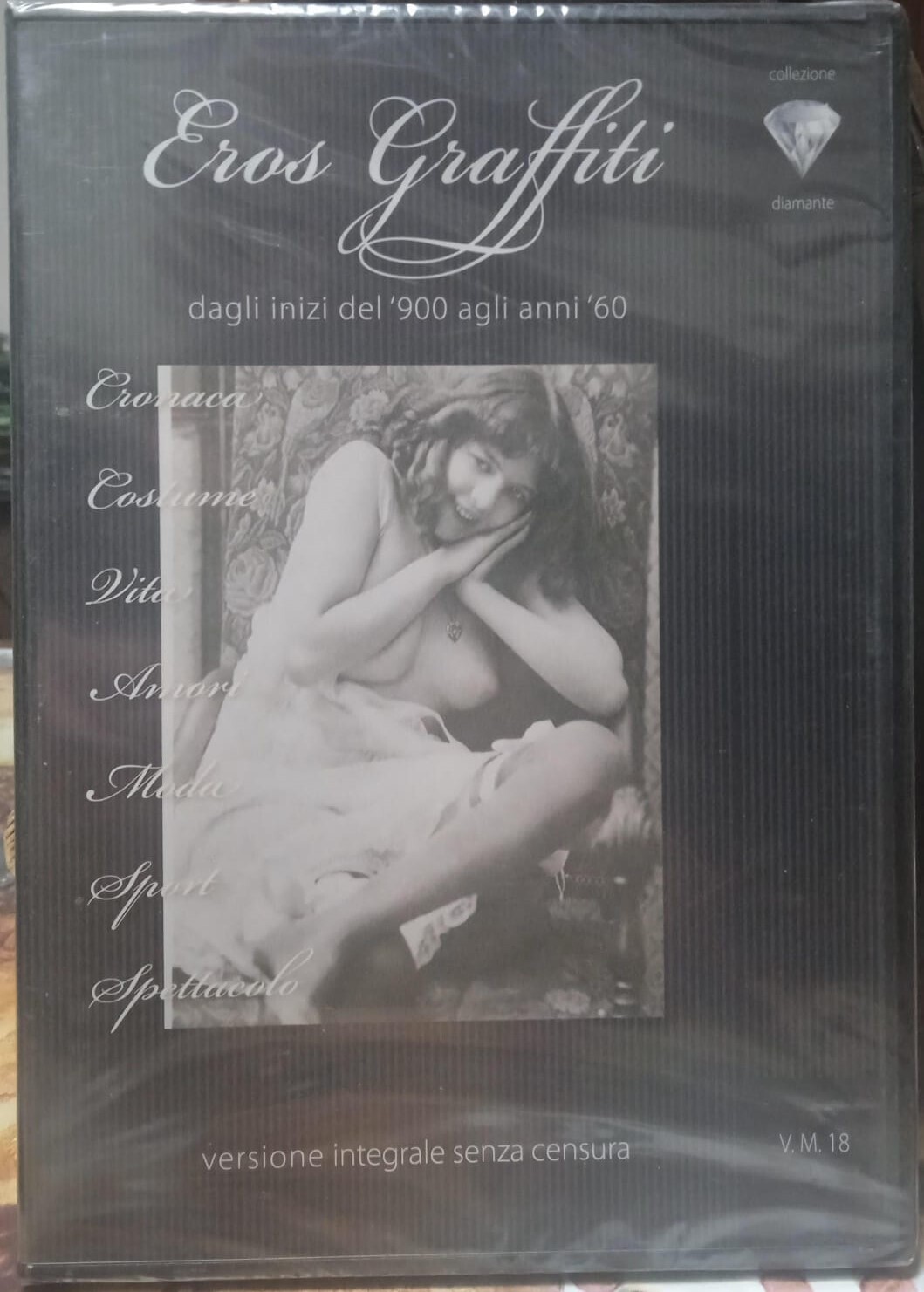 TeknoFilm – DVD - EROS GRAFFITI - DAGLI INIZI DEL '900 AGLI ANNI '60 Vol. 01 - OLIRIALE