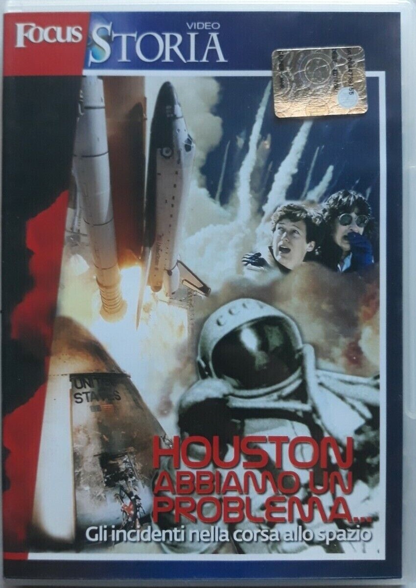 TeknoFilm - DVD – Focus Storia: HOUSTON, ABBIAMO UN PROBLEMA - Gli incidenti nella corsa allo spazio di Massimo Tralci (2009) - G+J/MONDADORI