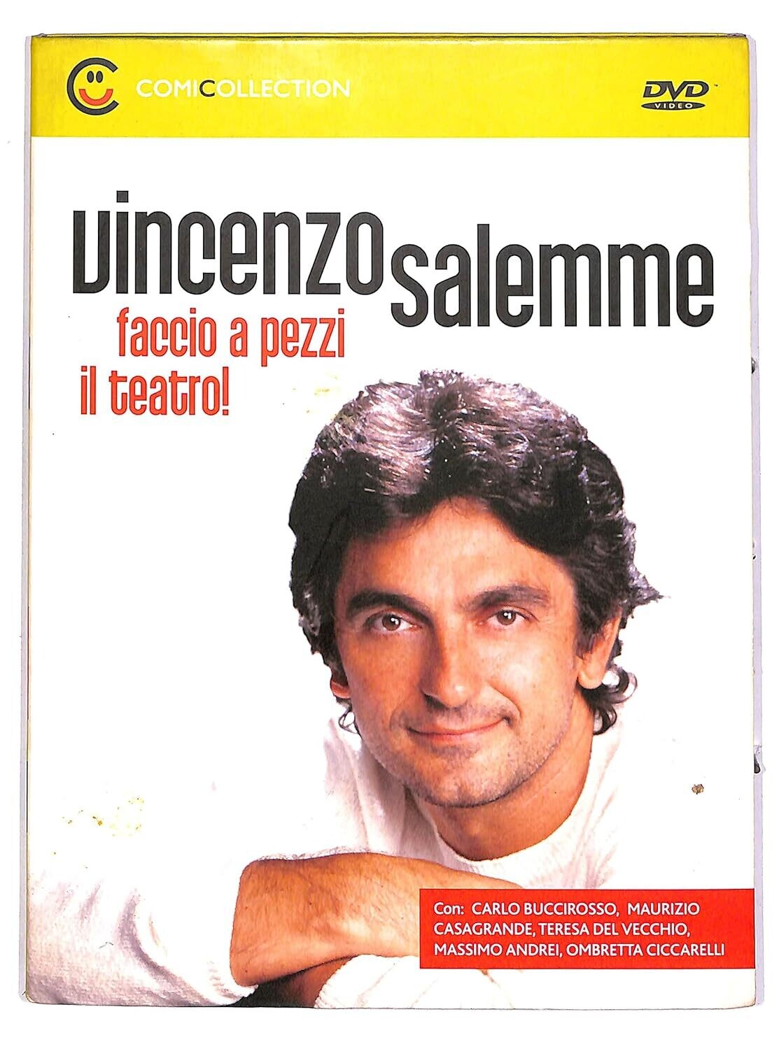 TeknoFilm - DVD - FACCIO A PEZZI IL TEATRO di Vincenzo Salemme (2001) - GAZZETTA DELLO SPORT