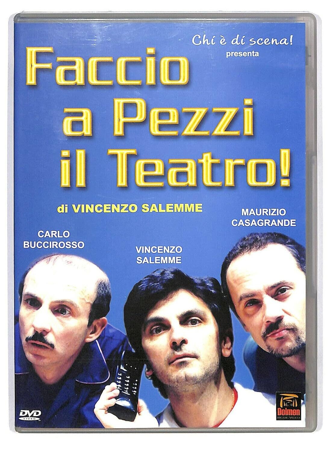 TeknoFilm - DVD - FACCIO A PEZZI IL TEATRO di Vincenzo Salemme (2001) - GENERAL VIDEO
