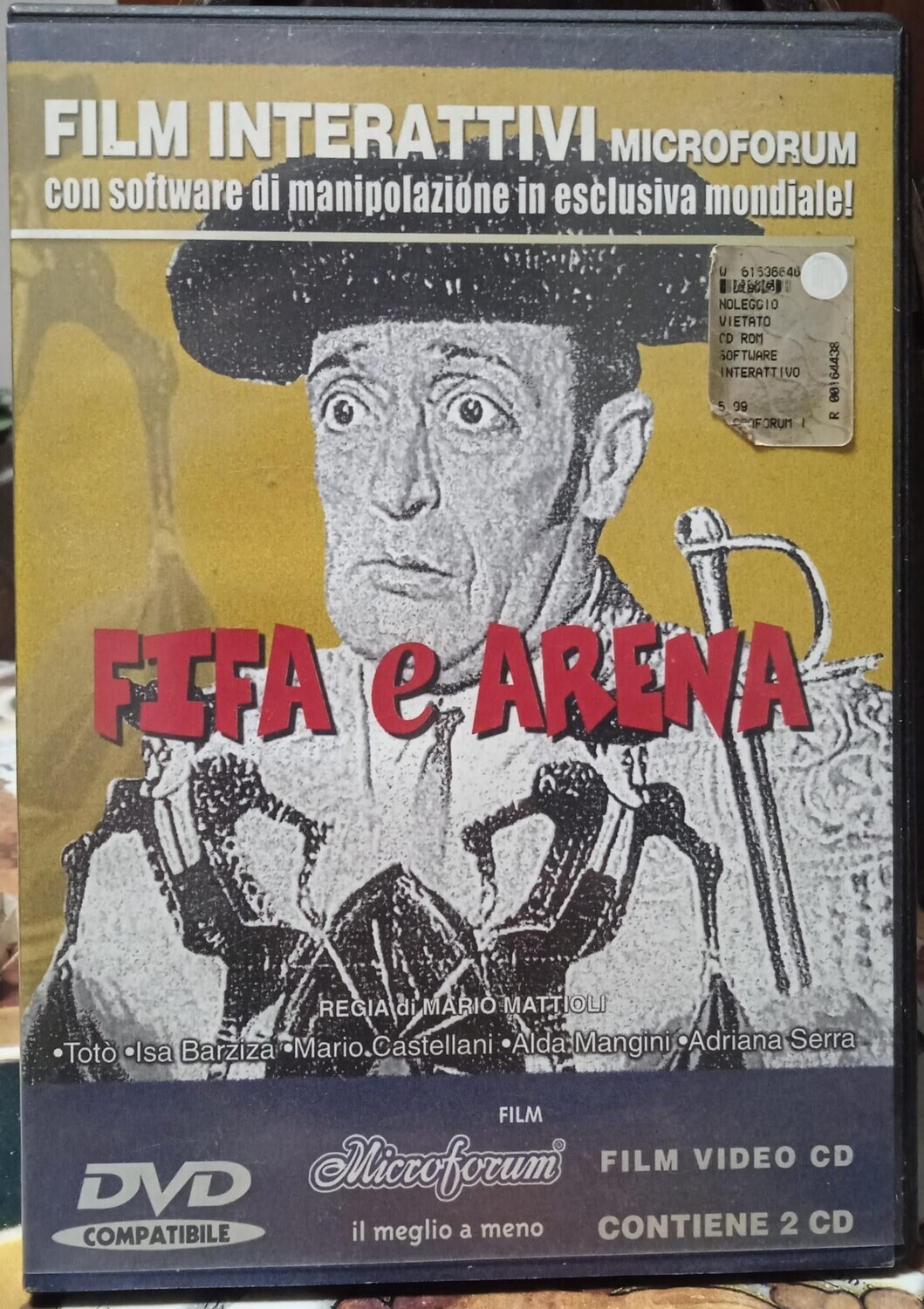 TeknoFilm - 2 CD (Film interattivi) – FIFA E ARENA di Mario Mattoli (1948) - MICROFORUM