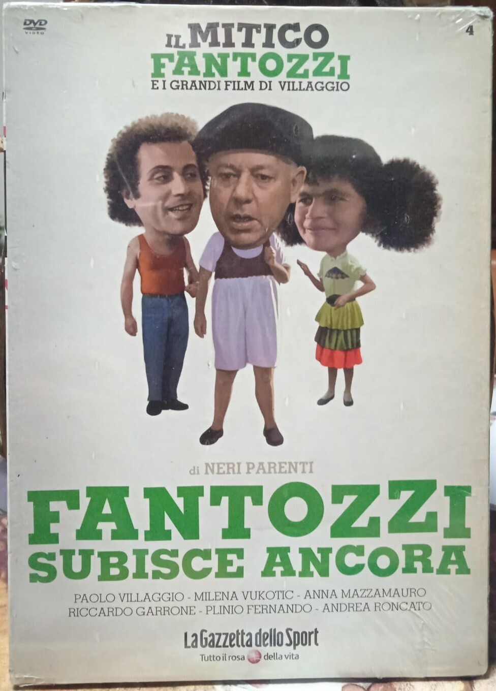 TeknoFilm - DVD – FANTOZZI SUBISCE ANCORA di Neri Parenti (1983) - GAZZETTA DELLO SPORT