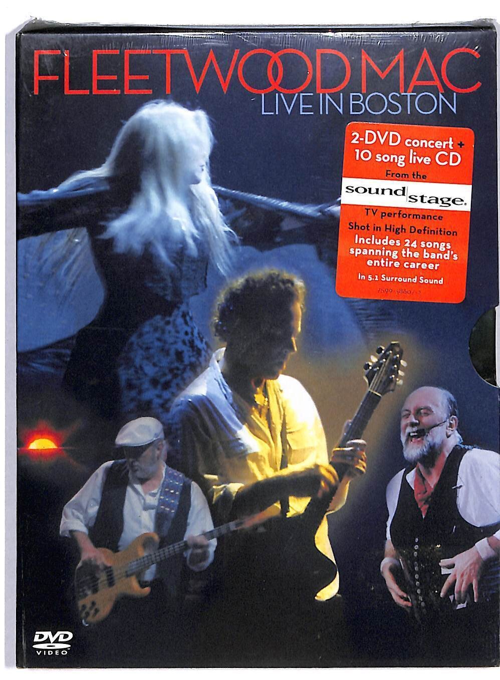 TeknoFilm - 2 DVD + CD – FLEETWOOD MAC - LIVE IN BOSTON di Joe Thomas (2004) - WTTWN