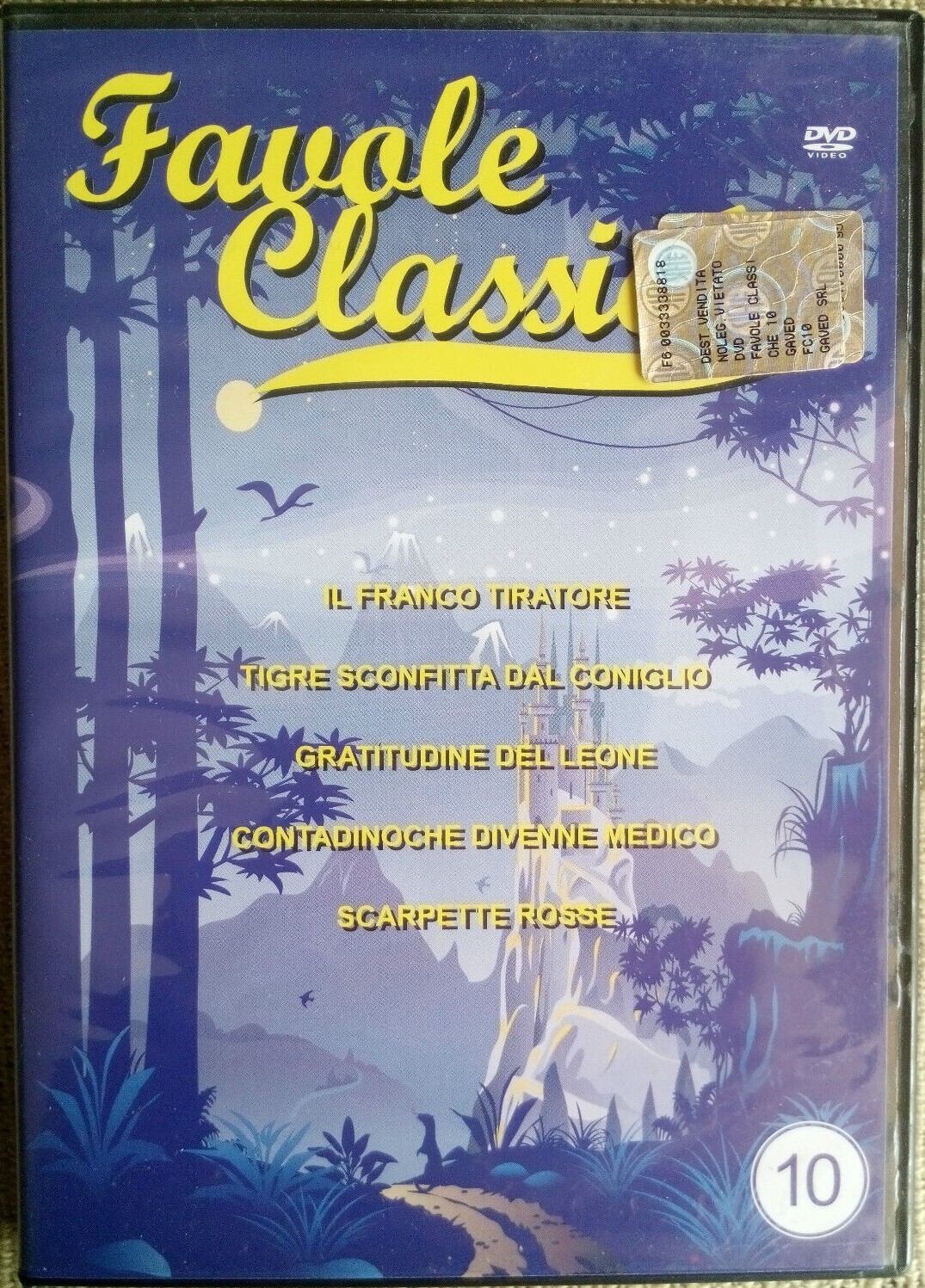 TeknoFilm - DVD – FAVOLE CLASSICHE N° 10 (5 Episodi) - GAVED
