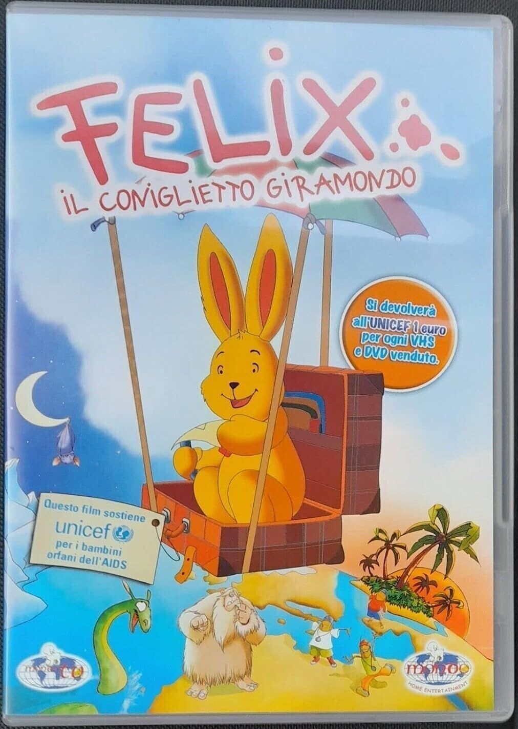 TeknoFilm - DVD - FELIX - IL CONIGLIETTO GIRAMONDO di Giuseppe Maurizio Laganà (2006) - MHE