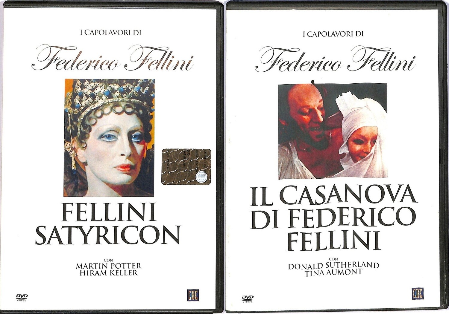 TeknoFilm - 2 DVD – Fellini collection: 2 FILM: SATYRICON + IL CASANOVA DI FEDERICO FELLINI di Federico Fellini (1969) - PLAY MEDIA