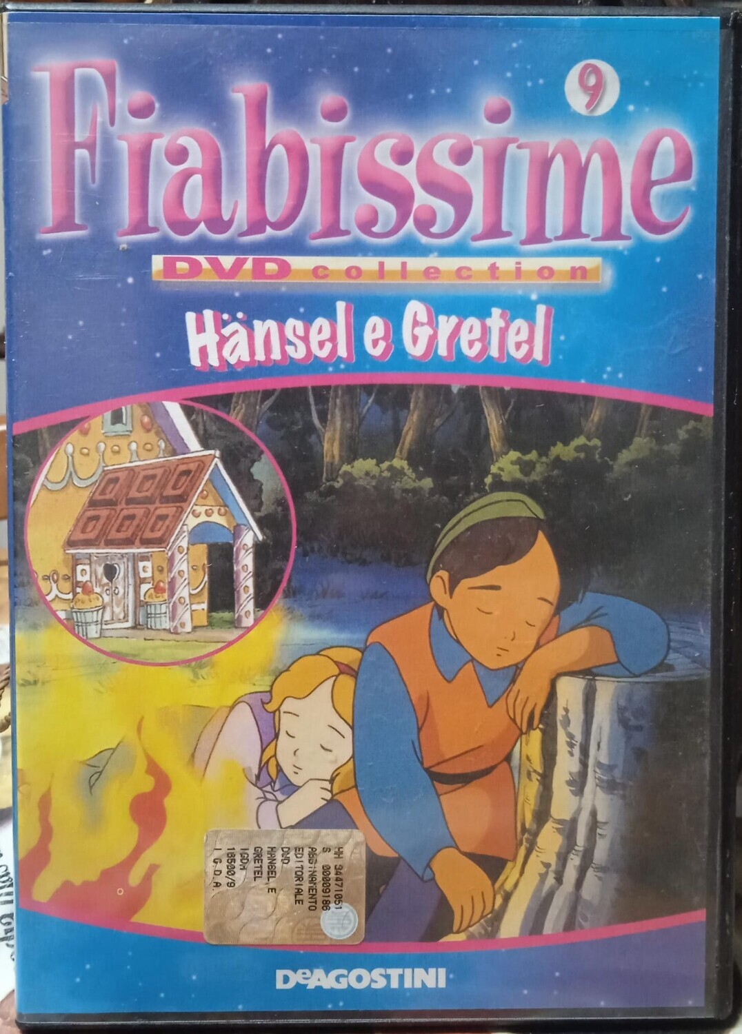 TeknoFilm - DVD – FIABISSIME Vol. 09 - HANSEL E GRETEL (1995) - DE AGOSTINI