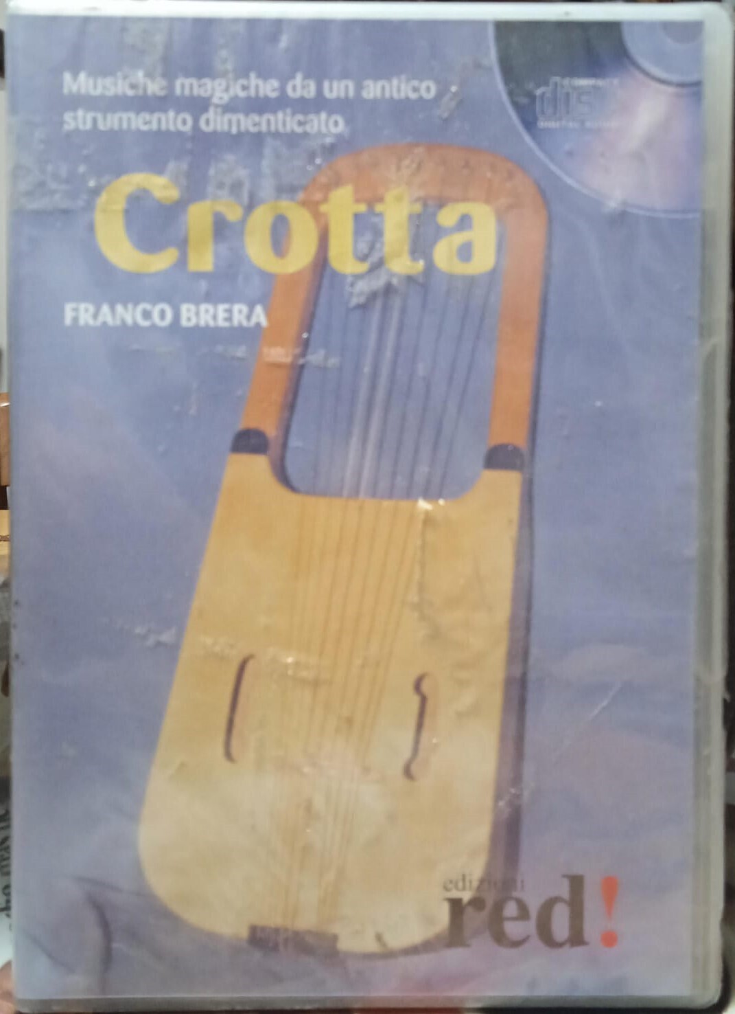 TeknoFilm - CD - Franco Brera - CROTTA (Musiche magiche da un antico strumento dimenticato) - RED EDIZIONI